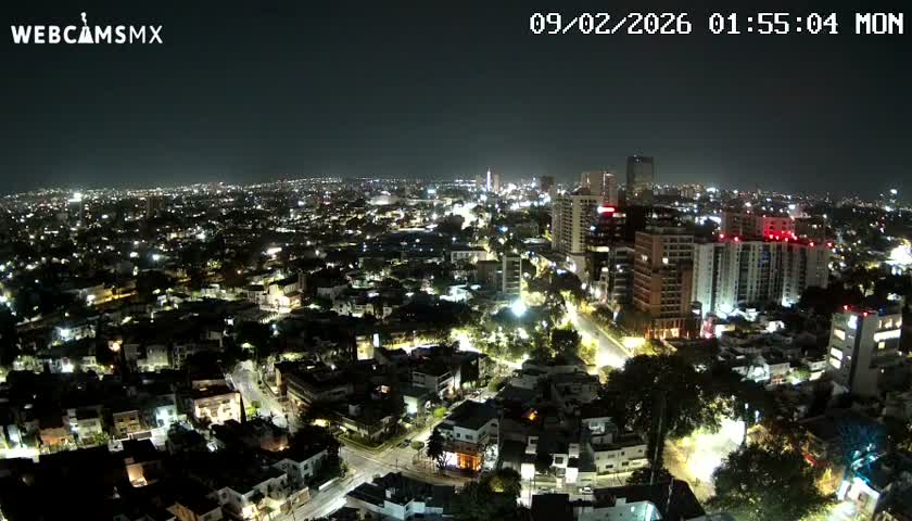Ciudad de Guadalajara City Skyline Live Cam - Guadalajara, Jalisco, Mexico