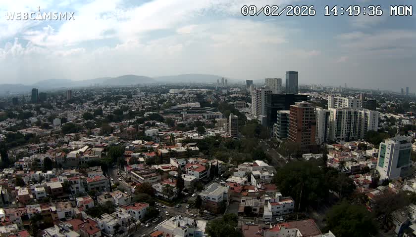 Ciudad de Guadalajara City Skyline Live Cam - Guadalajara, Jalisco, Mexico