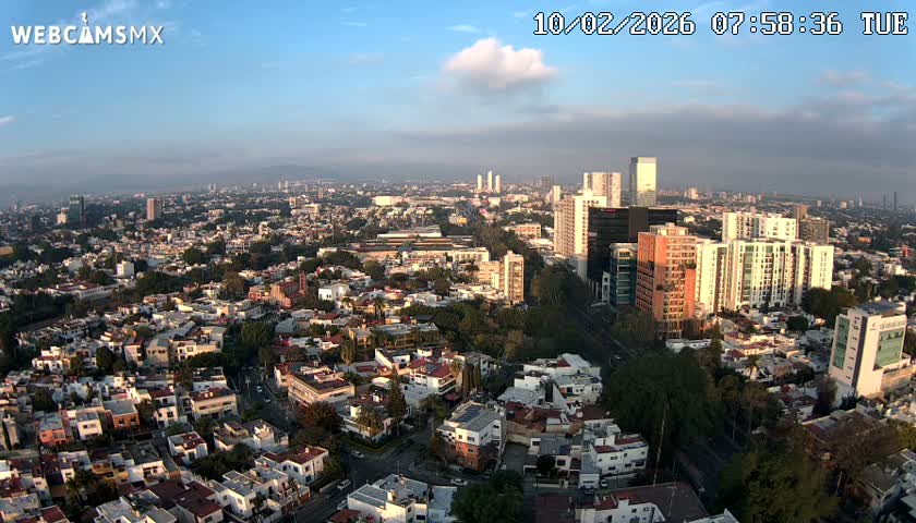 Ciudad de Guadalajara City Skyline Live Cam - Guadalajara, Jalisco, Mexico
