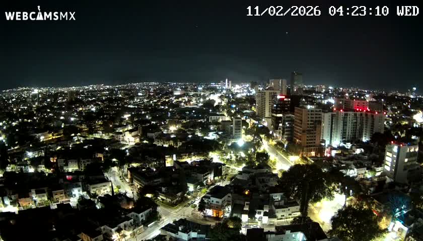 Ciudad de Guadalajara City Skyline Live Cam - Guadalajara, Jalisco, Mexico