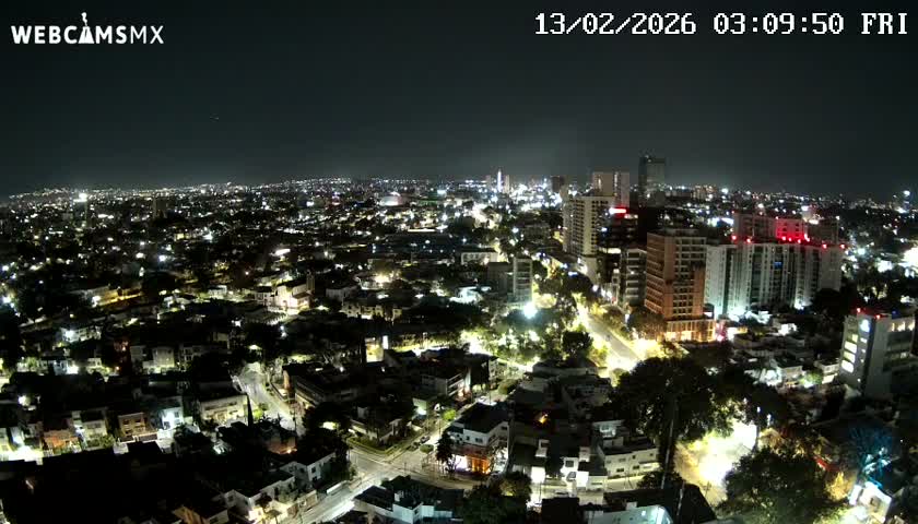 Ciudad de Guadalajara City Skyline Live Cam - Guadalajara, Jalisco, Mexico