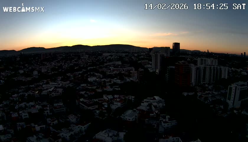 Ciudad de Guadalajara City Skyline Live Cam - Guadalajara, Jalisco, Mexico