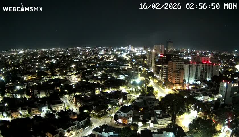 Ciudad de Guadalajara City Skyline Live Cam - Guadalajara, Jalisco, Mexico