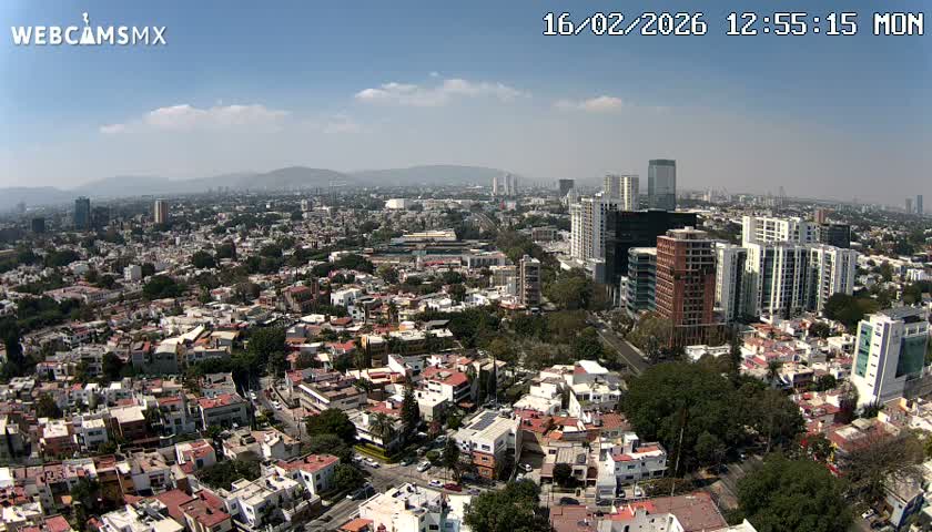 Ciudad de Guadalajara City Skyline Live Cam - Guadalajara, Jalisco, Mexico