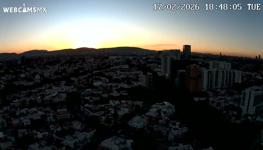 Ciudad de Guadalajara City Skyline Live Cam - Guadalajara, Jalisco, Mexico