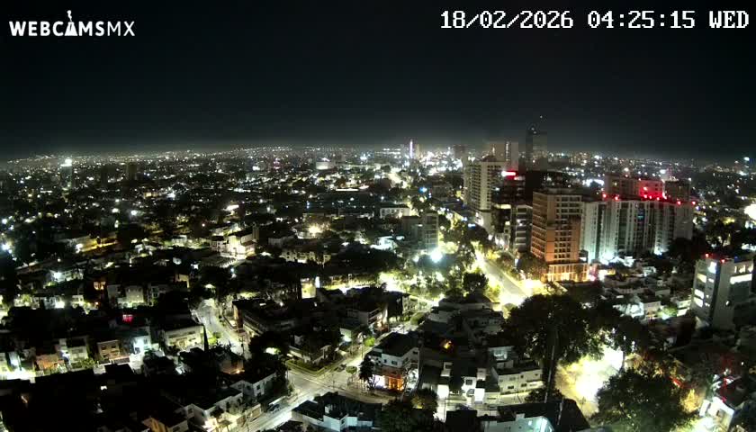 Ciudad de Guadalajara City Skyline Live Cam - Guadalajara, Jalisco, Mexico