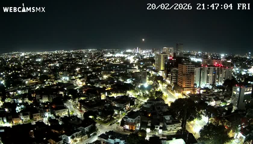 Ciudad de Guadalajara City Skyline Live Cam - Guadalajara, Jalisco, Mexico