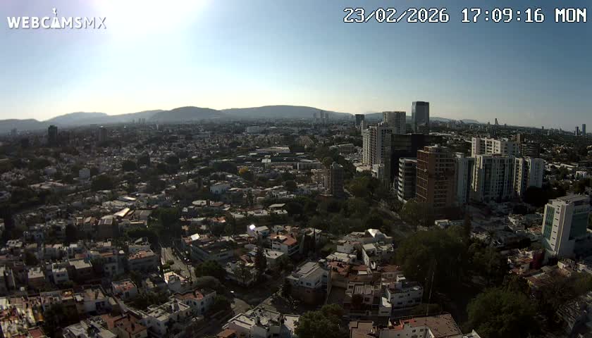 Ciudad de Guadalajara City Skyline Live Cam - Guadalajara, Jalisco, Mexico