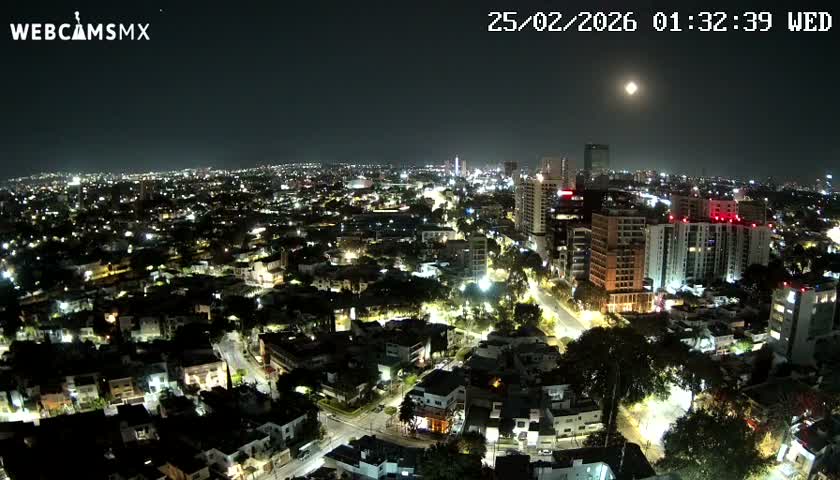 Ciudad de Guadalajara City Skyline Live Cam - Guadalajara, Jalisco, Mexico