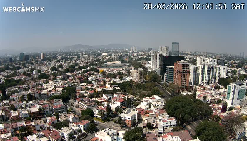 Ciudad de Guadalajara City Skyline Live Cam - Guadalajara, Jalisco, Mexico