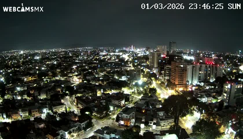 Ciudad de Guadalajara City Skyline Live Cam - Guadalajara, Jalisco, Mexico