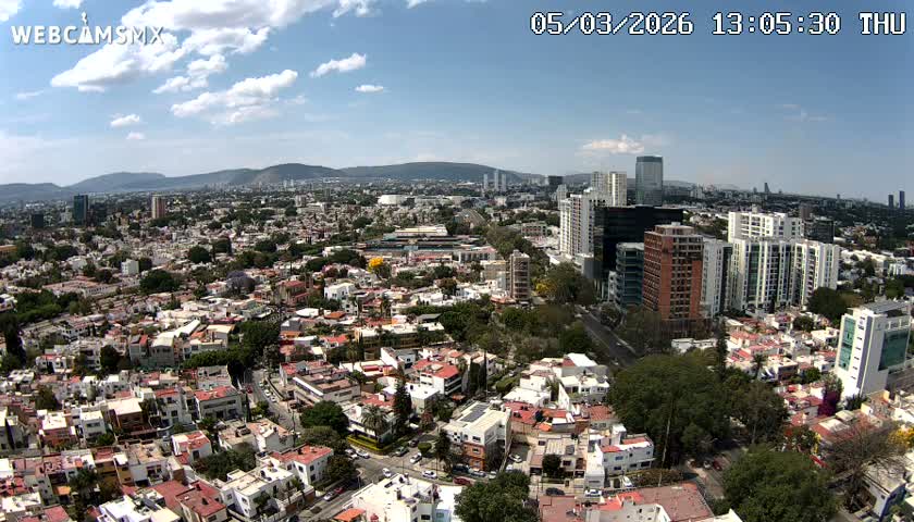 Ciudad de Guadalajara City Skyline Live Cam - Guadalajara, Jalisco, Mexico