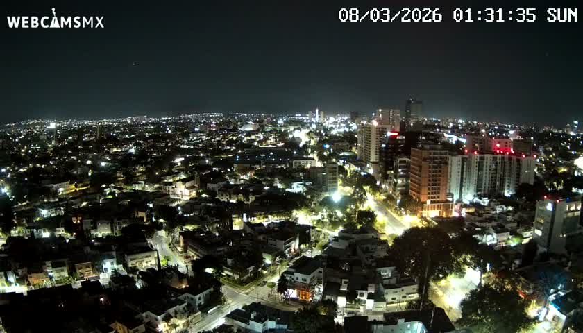 Ciudad de Guadalajara City Skyline Live Cam - Guadalajara, Jalisco, Mexico