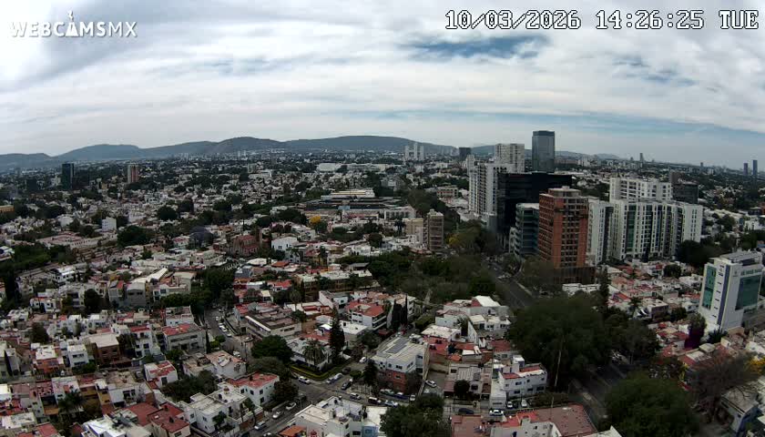 Ciudad de Guadalajara City Skyline Live Cam - Guadalajara, Jalisco, Mexico