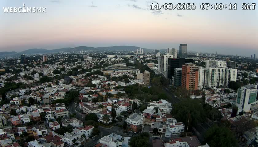 Ciudad de Guadalajara City Skyline Live Cam - Guadalajara, Jalisco, Mexico