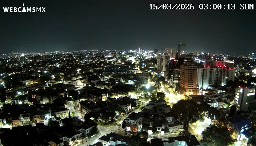 Ciudad de Guadalajara City Skyline Live Cam - Guadalajara, Jalisco, Mexico