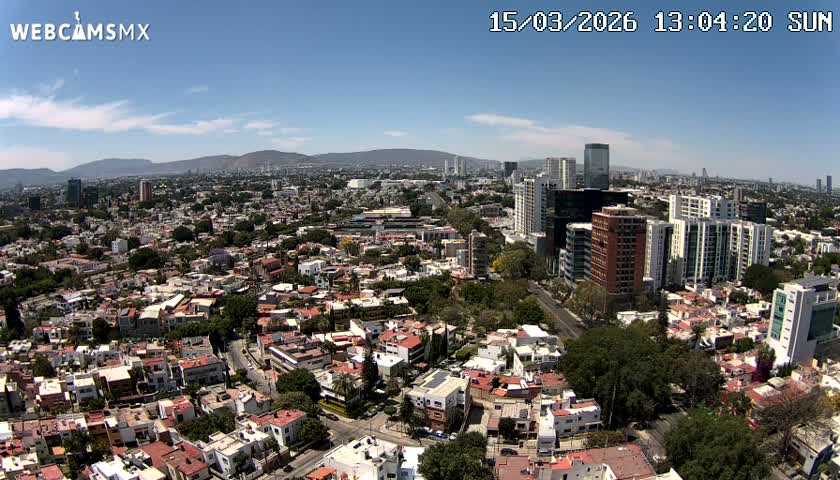 Ciudad de Guadalajara City Skyline Live Cam - Guadalajara, Jalisco, Mexico