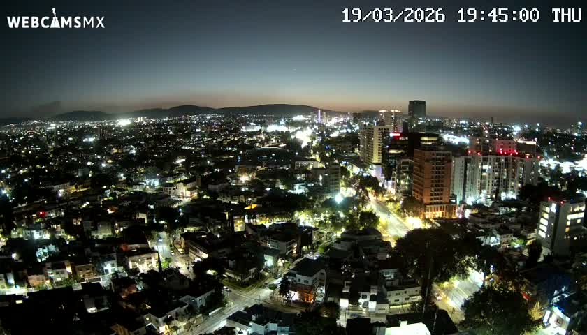 Ciudad de Guadalajara City Skyline Live Cam - Guadalajara, Jalisco, Mexico