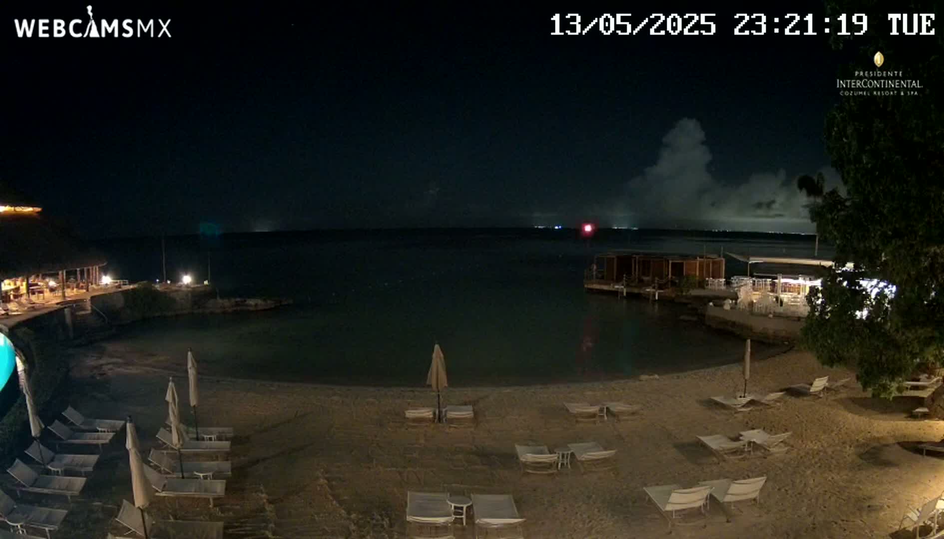 Cozumel,Presidente Intercontinental's Beach Live Cam - Municipio de Cozumel, Quintana Roo, Mexico