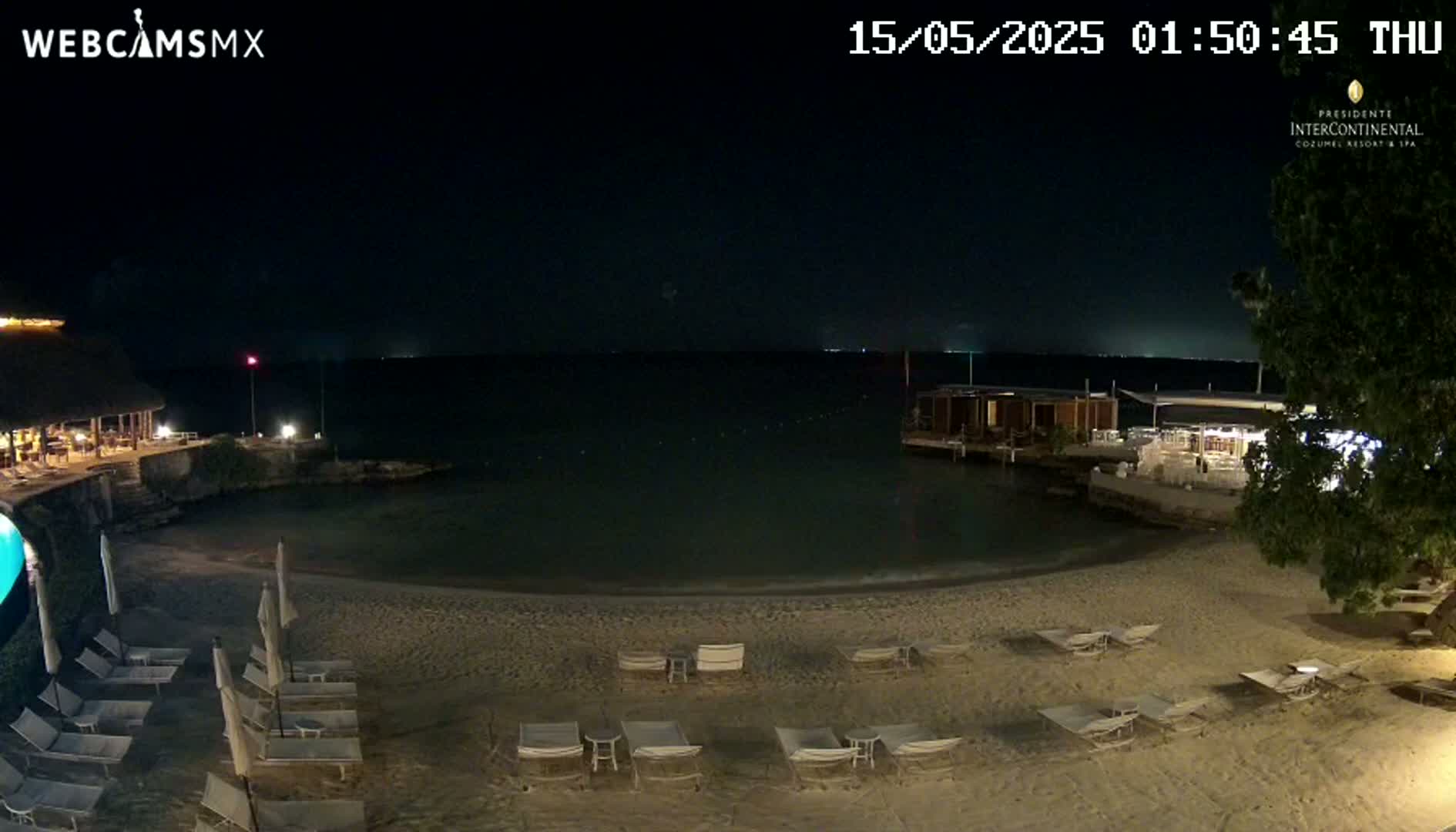 Cozumel,Presidente Intercontinental's Beach Live Cam - Municipio de Cozumel, Quintana Roo, Mexico