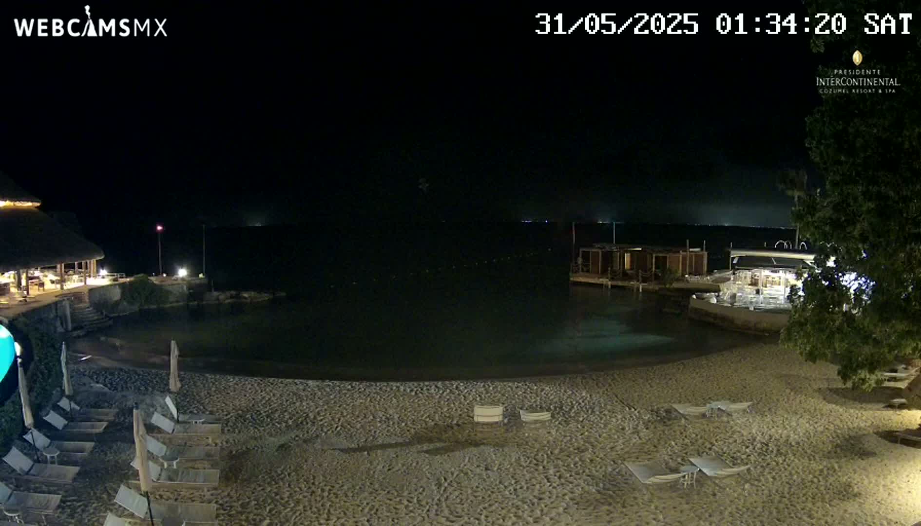 Cozumel,Presidente Intercontinental's Beach Live Cam - Municipio de Cozumel, Quintana Roo, Mexico