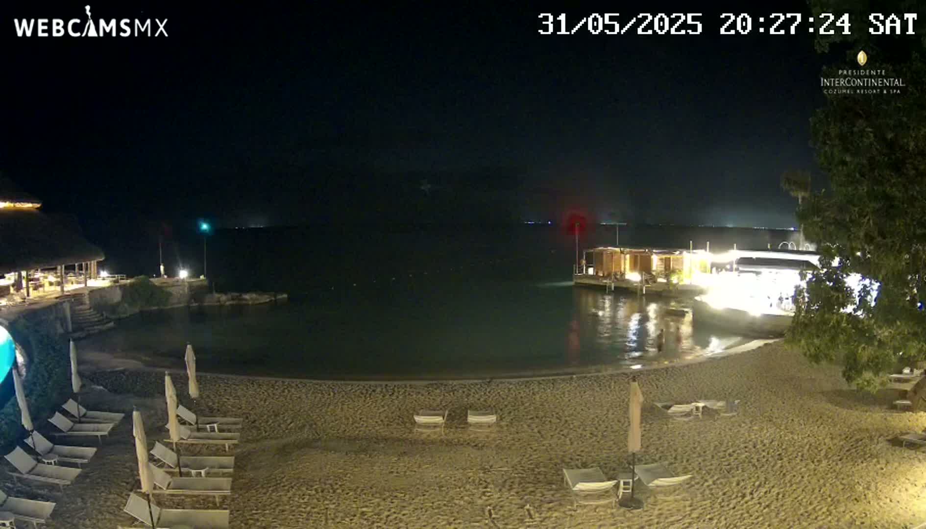 Cozumel,Presidente Intercontinental's Beach Live Cam - Municipio de Cozumel, Quintana Roo, Mexico