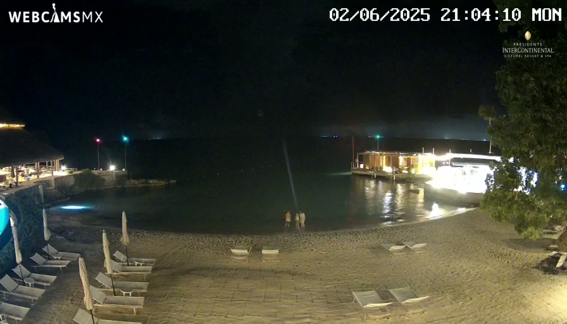 Cozumel,Presidente Intercontinental's Beach Live Cam - Municipio de Cozumel, Quintana Roo, Mexico