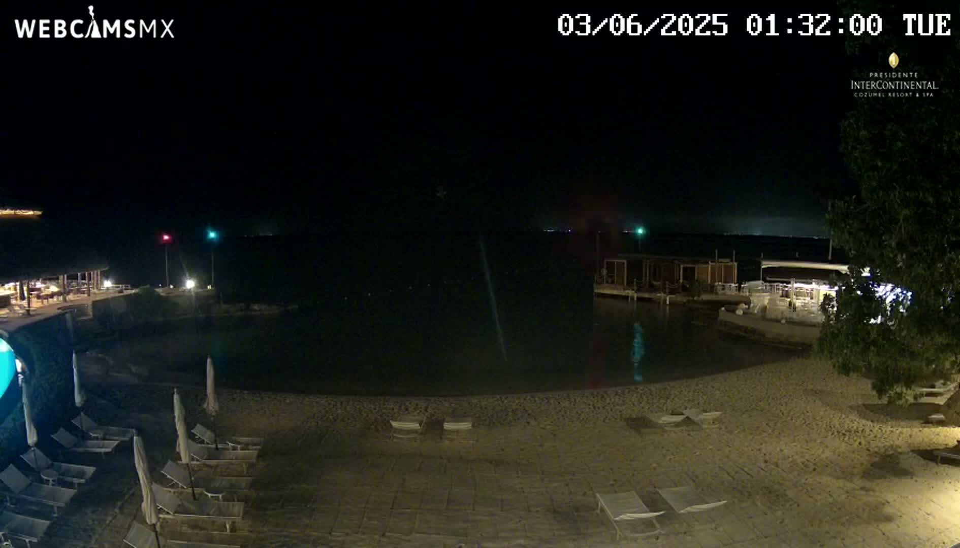Cozumel,Presidente Intercontinental's Beach Live Cam - Municipio de Cozumel, Quintana Roo, Mexico