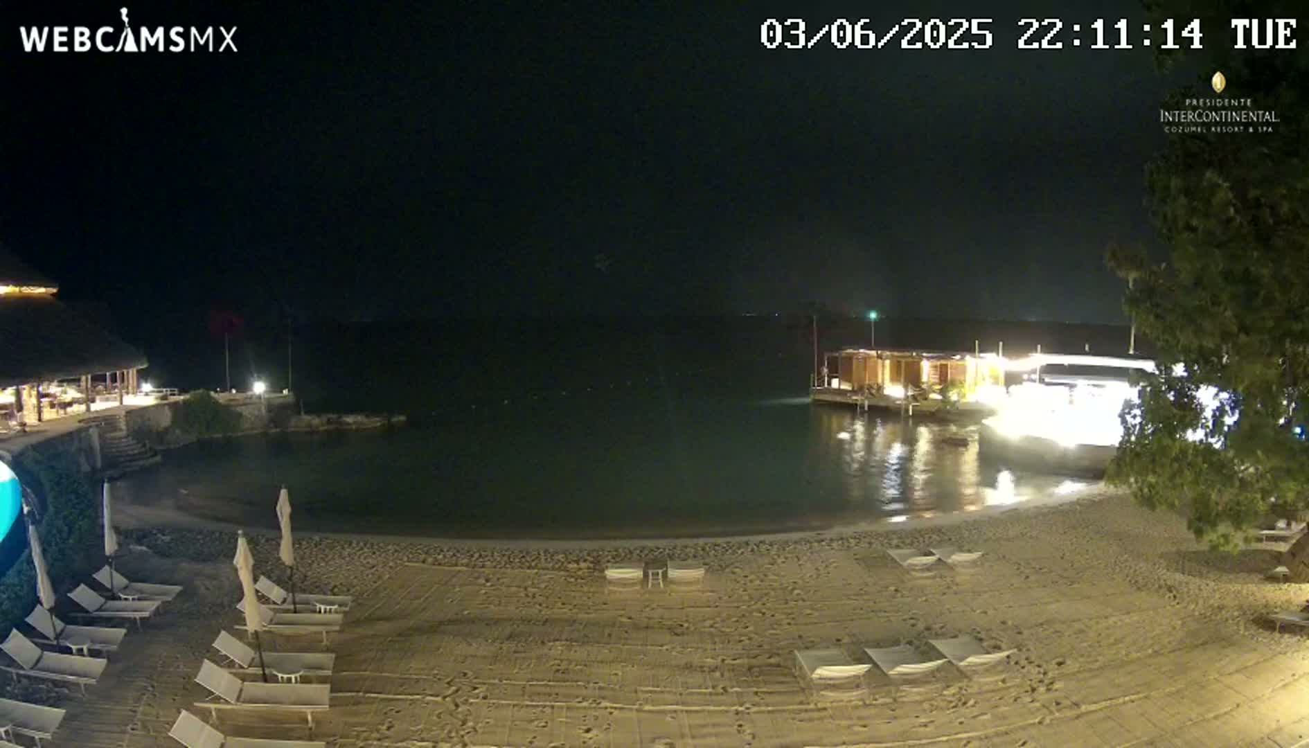 Cozumel,Presidente Intercontinental's Beach Live Cam - Municipio de Cozumel, Quintana Roo, Mexico