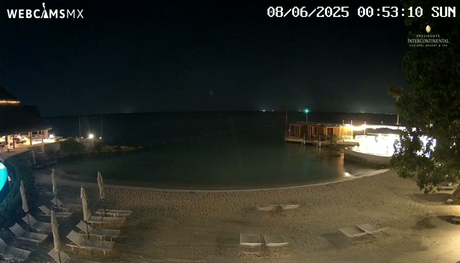 Cozumel,Presidente Intercontinental's Beach Live Cam - Municipio de Cozumel, Quintana Roo, Mexico
