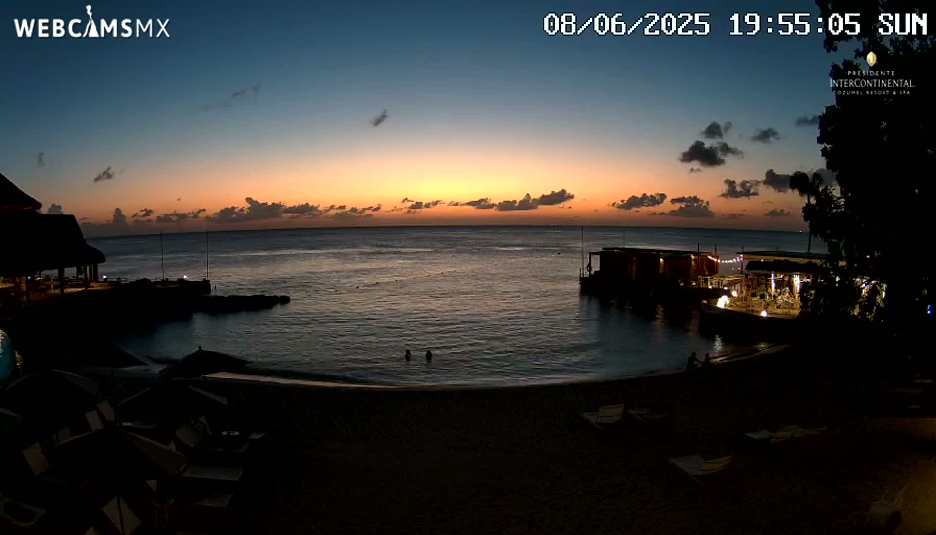 Cozumel,Presidente Intercontinental's Beach Live Cam - Municipio de Cozumel, Quintana Roo, Mexico