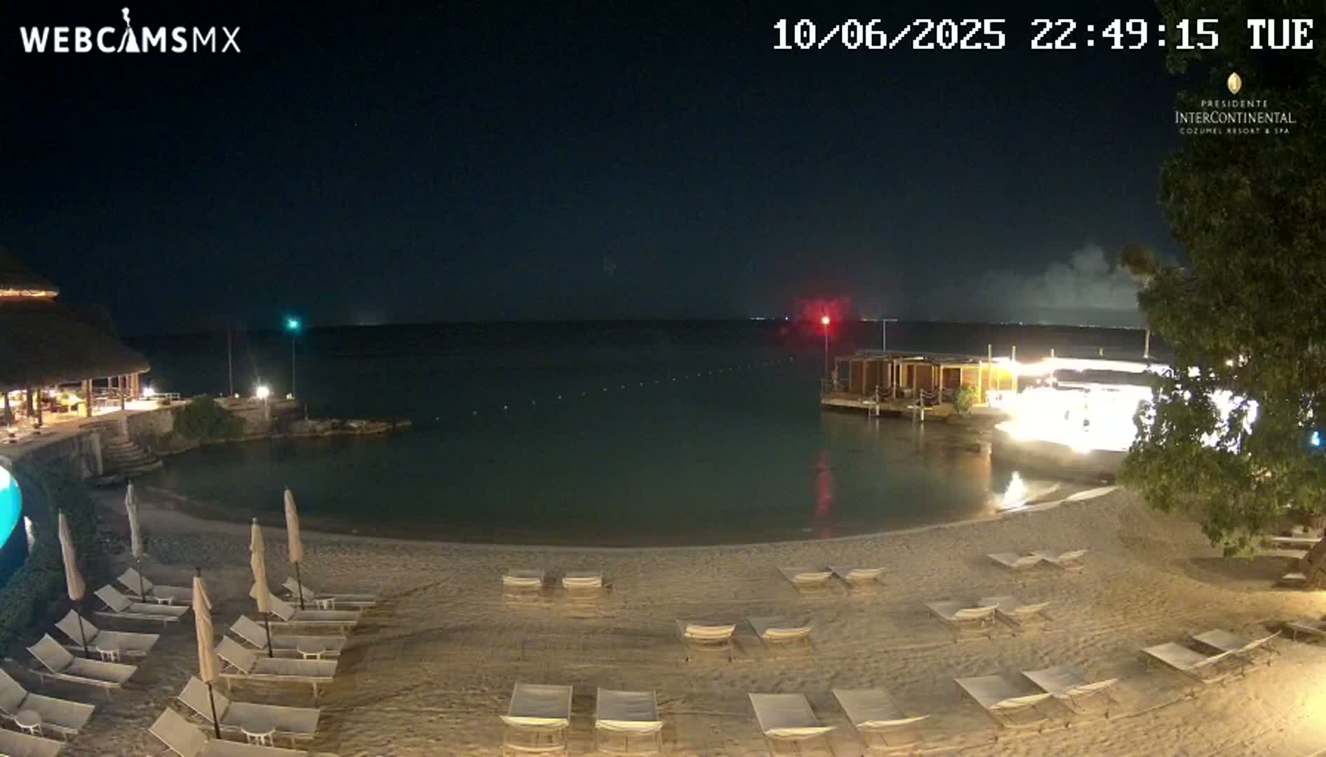 Cozumel,Presidente Intercontinental's Beach Live Cam - Municipio de Cozumel, Quintana Roo, Mexico