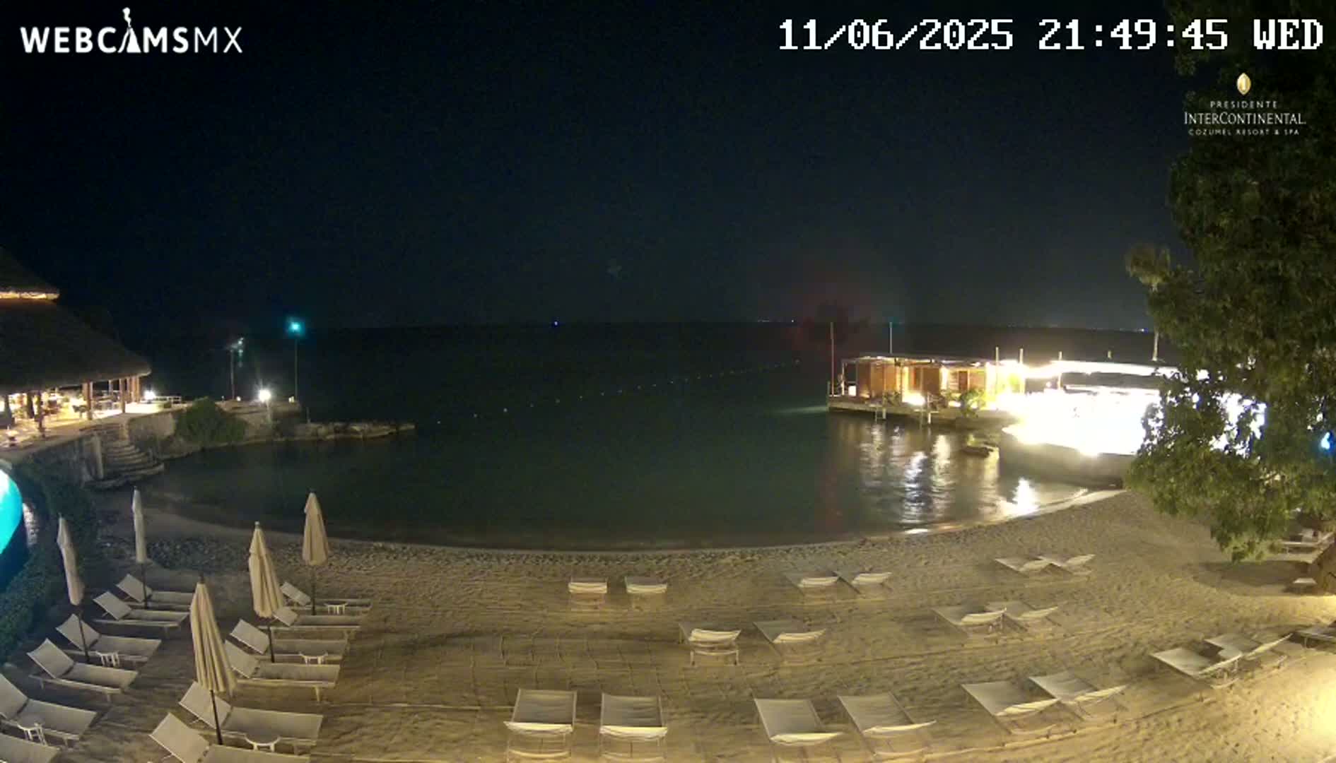 Cozumel,Presidente Intercontinental's Beach Live Cam - Municipio de Cozumel, Quintana Roo, Mexico
