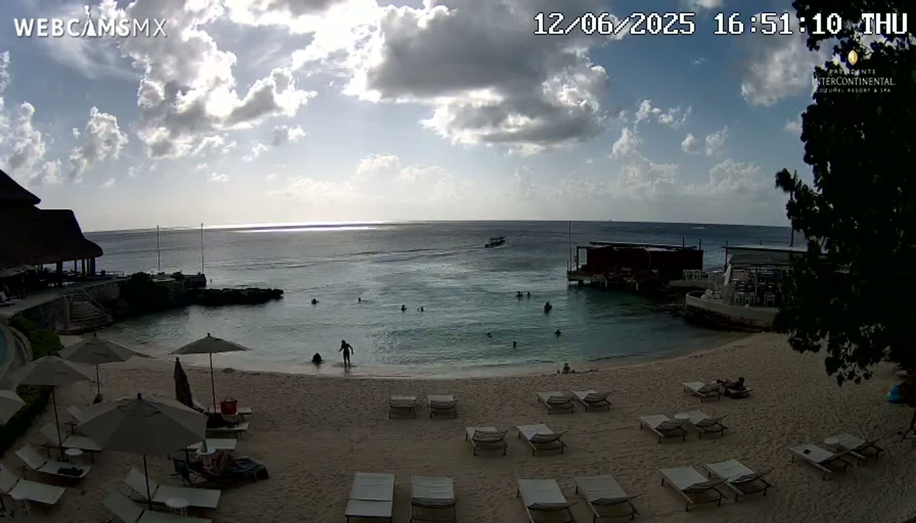 Cozumel,Presidente Intercontinental's Beach Live Cam - Municipio de Cozumel, Quintana Roo, Mexico