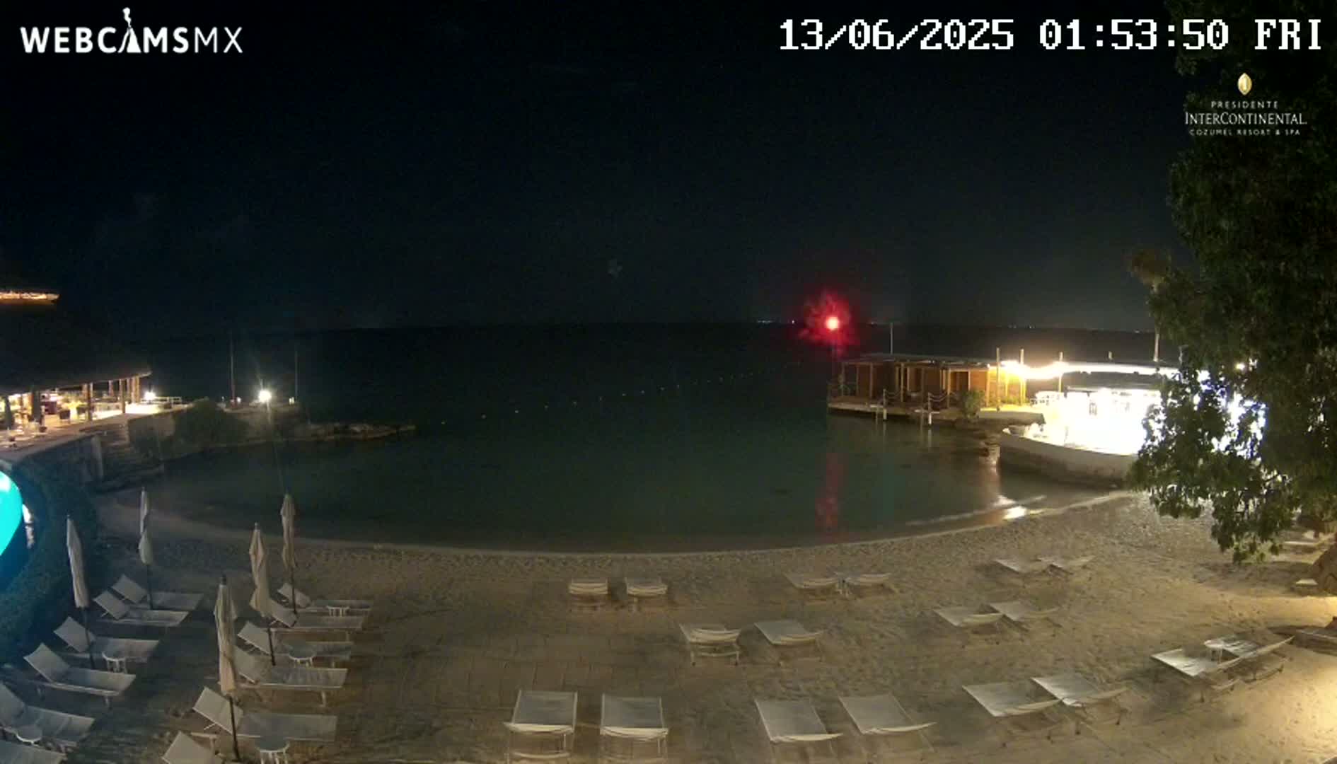 Cozumel,Presidente Intercontinental's Beach Live Cam - Municipio de Cozumel, Quintana Roo, Mexico