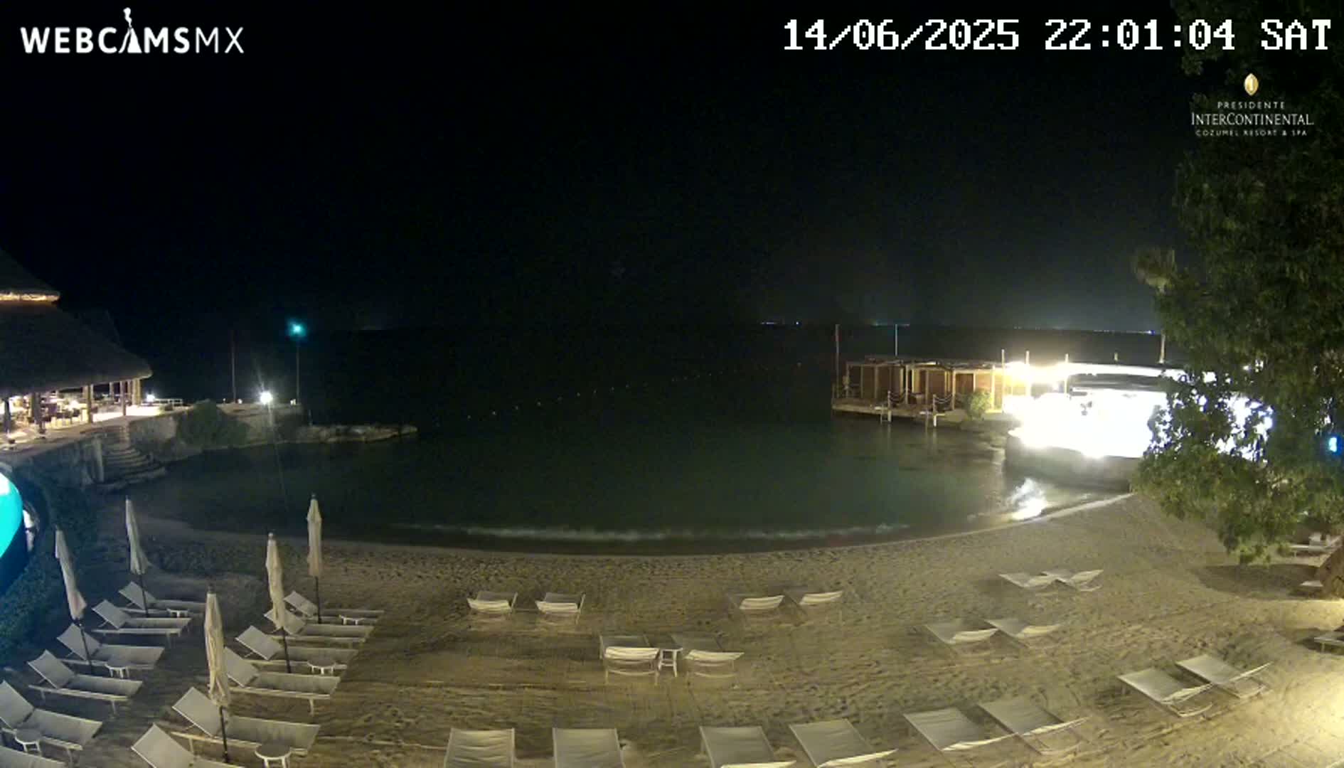 Cozumel,Presidente Intercontinental's Beach Live Cam - Municipio de Cozumel, Quintana Roo, Mexico