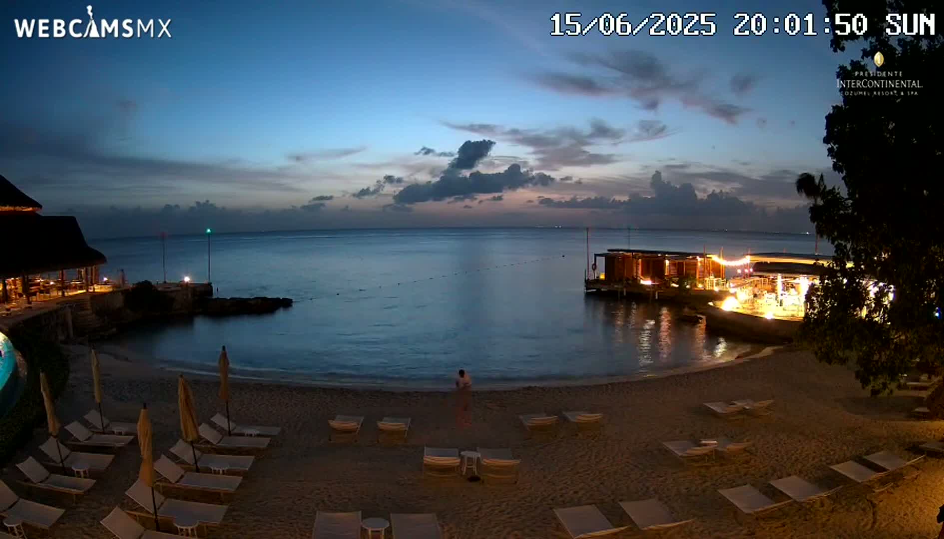 Cozumel,Presidente Intercontinental's Beach Live Cam - Municipio de Cozumel, Quintana Roo, Mexico