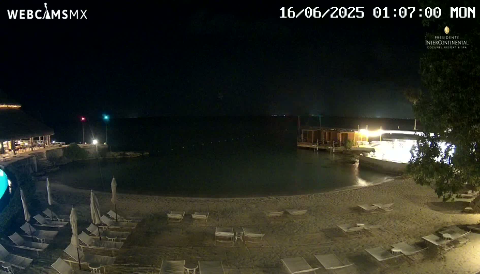Cozumel,Presidente Intercontinental's Beach Live Cam - Municipio de Cozumel, Quintana Roo, Mexico