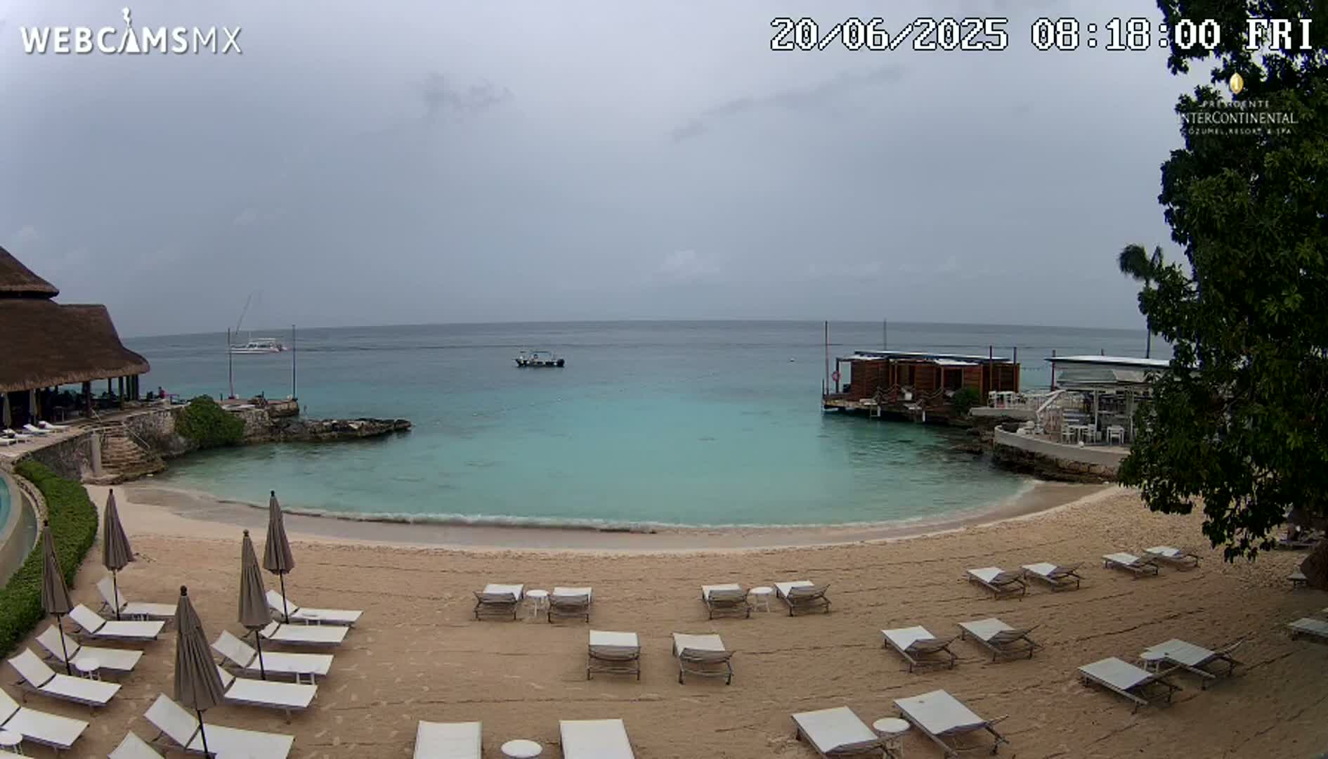 Cozumel,Presidente Intercontinental's Beach Live Cam - Municipio de Cozumel, Quintana Roo, Mexico
