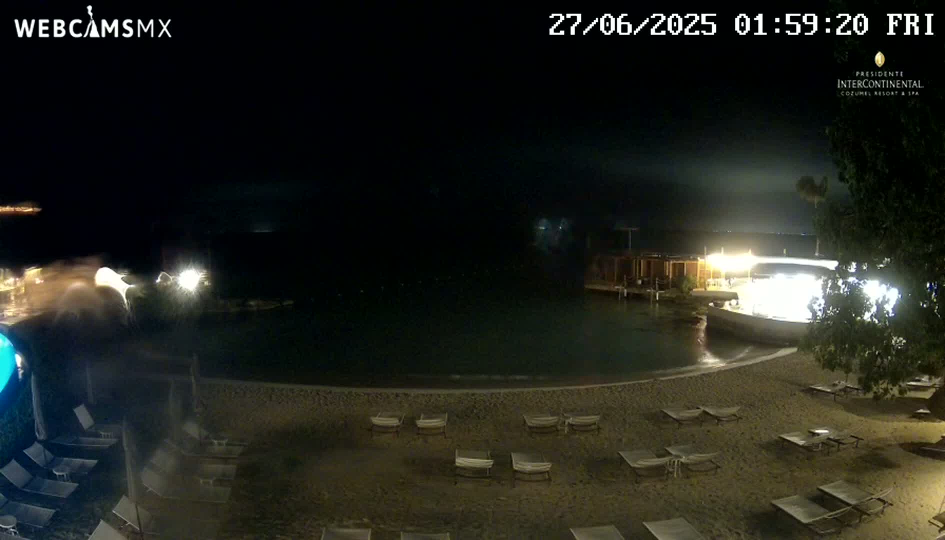 Cozumel,Presidente Intercontinental's Beach Live Cam - Municipio de Cozumel, Quintana Roo, Mexico