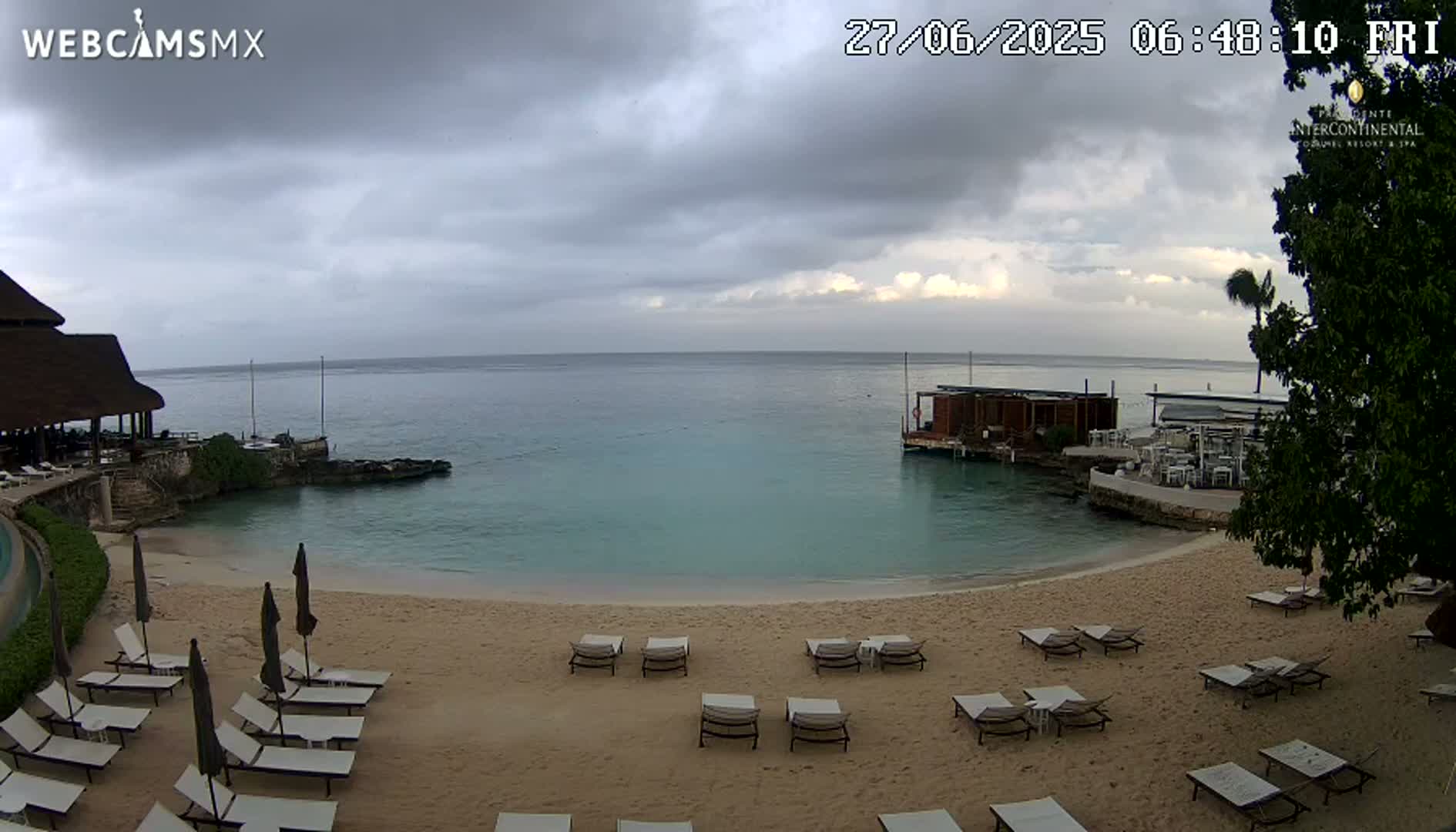 Cozumel,Presidente Intercontinental's Beach Live Cam - Municipio de Cozumel, Quintana Roo, Mexico