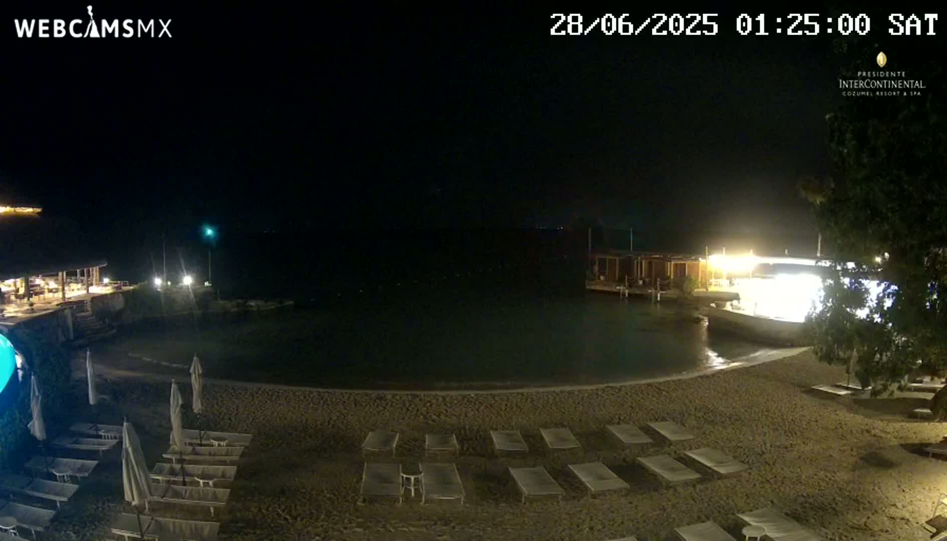 Cozumel,Presidente Intercontinental's Beach Live Cam - Municipio de Cozumel, Quintana Roo, Mexico