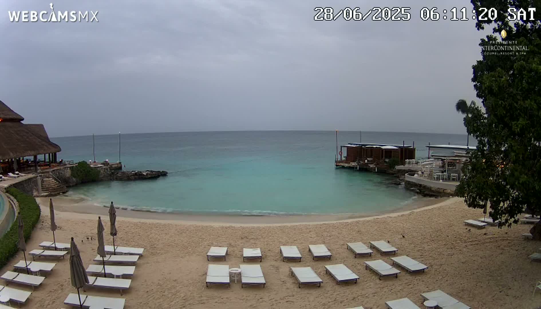 Cozumel,Presidente Intercontinental's Beach Live Cam - Municipio de Cozumel, Quintana Roo, Mexico