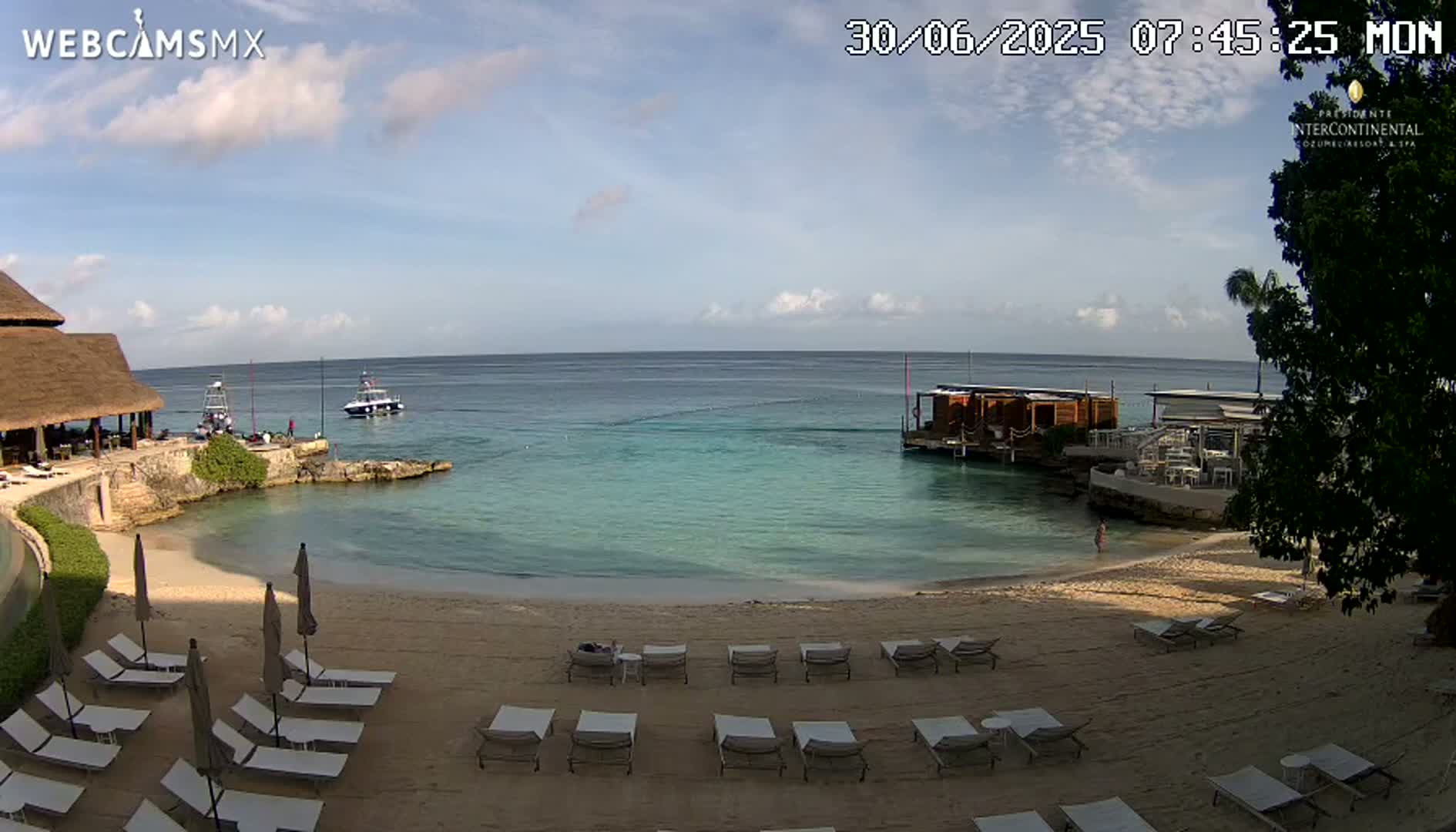 Cozumel,Presidente Intercontinental's Beach Live Cam - Municipio de Cozumel, Quintana Roo, Mexico