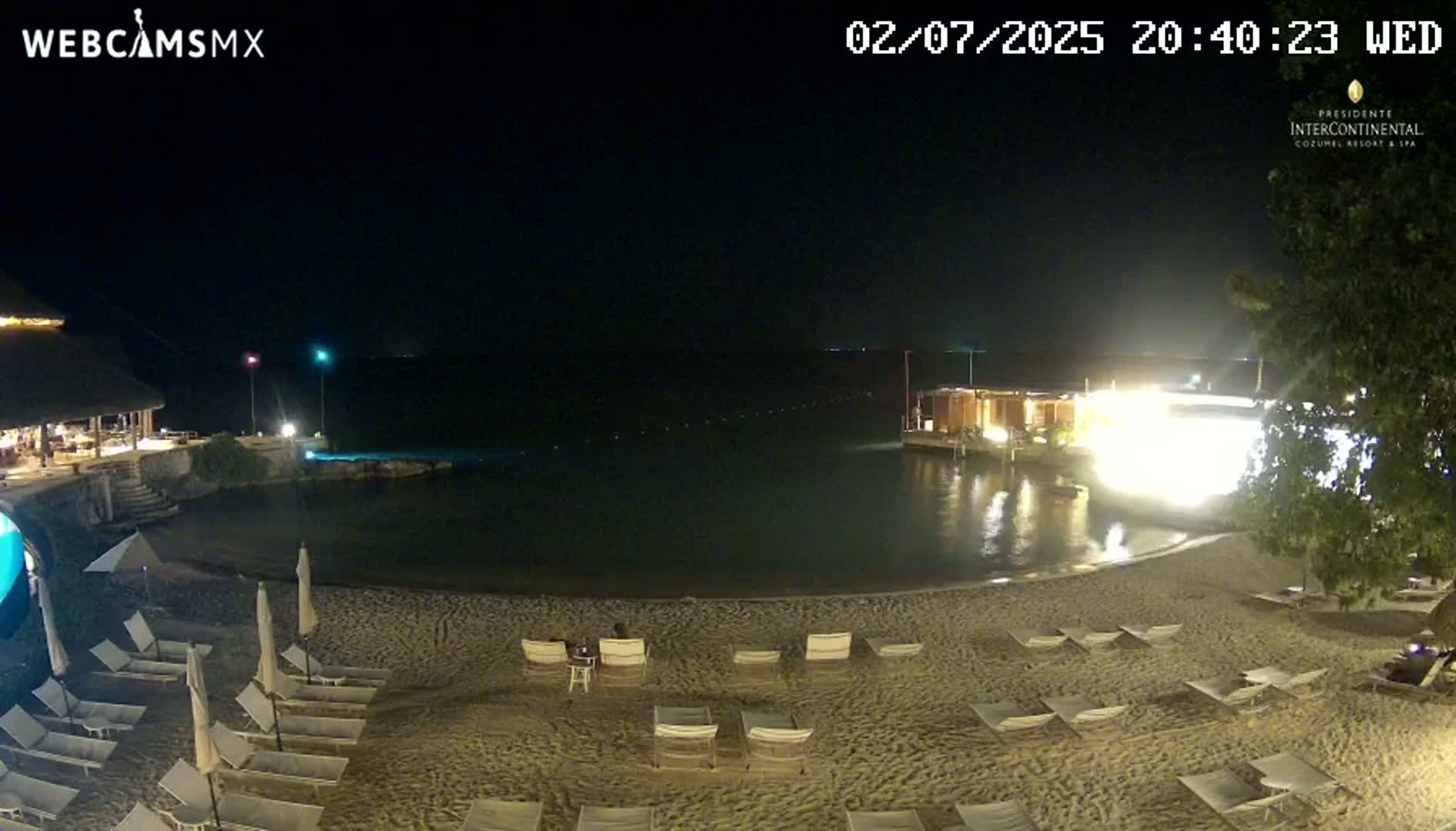 Cozumel,Presidente Intercontinental's Beach Live Cam - Municipio de Cozumel, Quintana Roo, Mexico