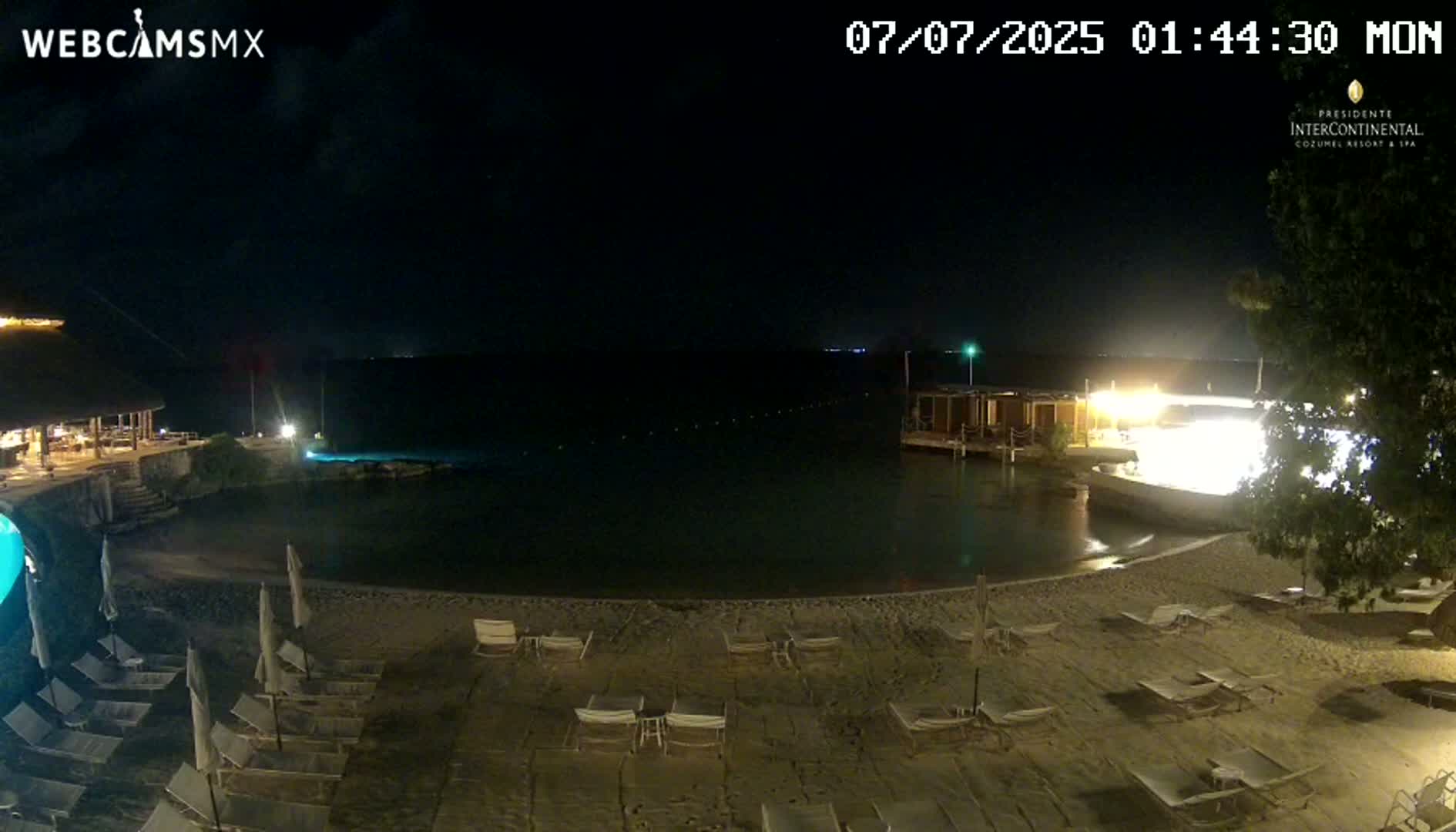 Cozumel,Presidente Intercontinental's Beach Live Cam - Municipio de Cozumel, Quintana Roo, Mexico