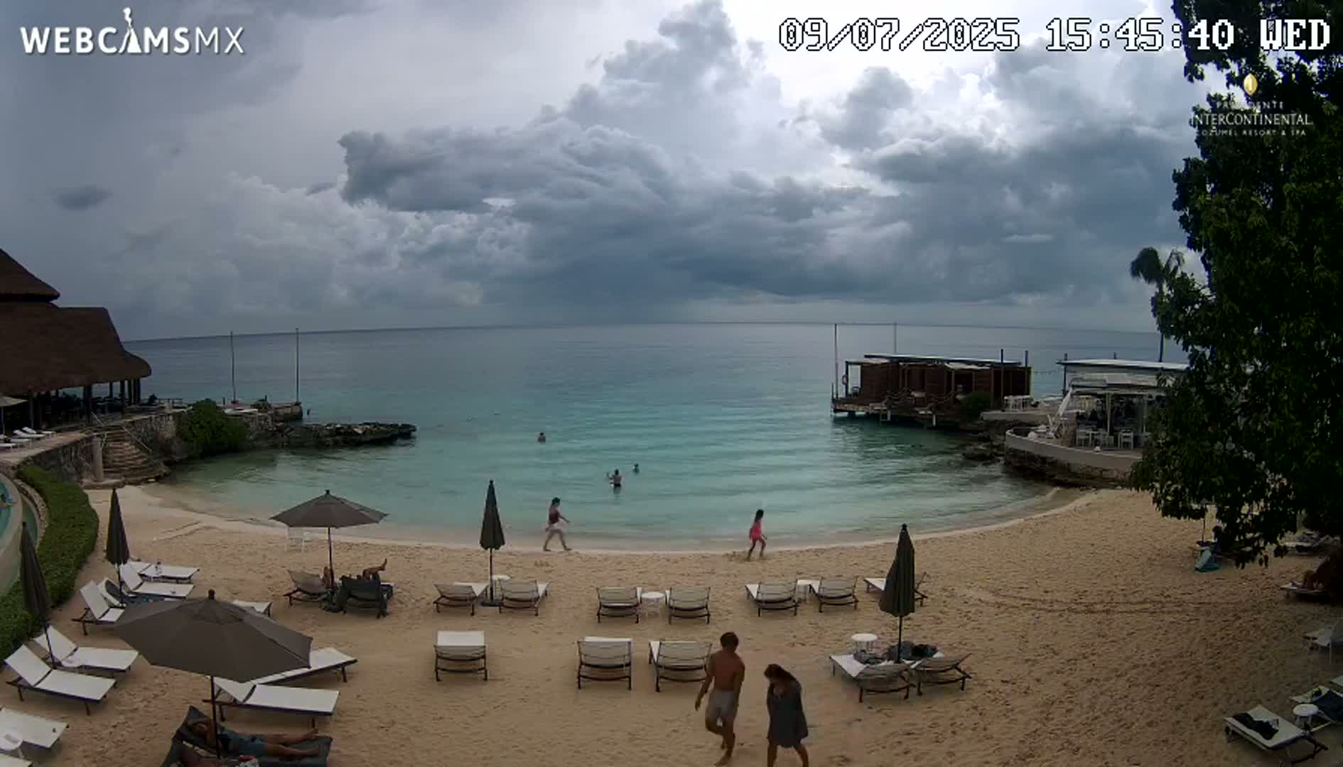 Cozumel,Presidente Intercontinental's Beach Live Cam - Municipio de Cozumel, Quintana Roo, Mexico