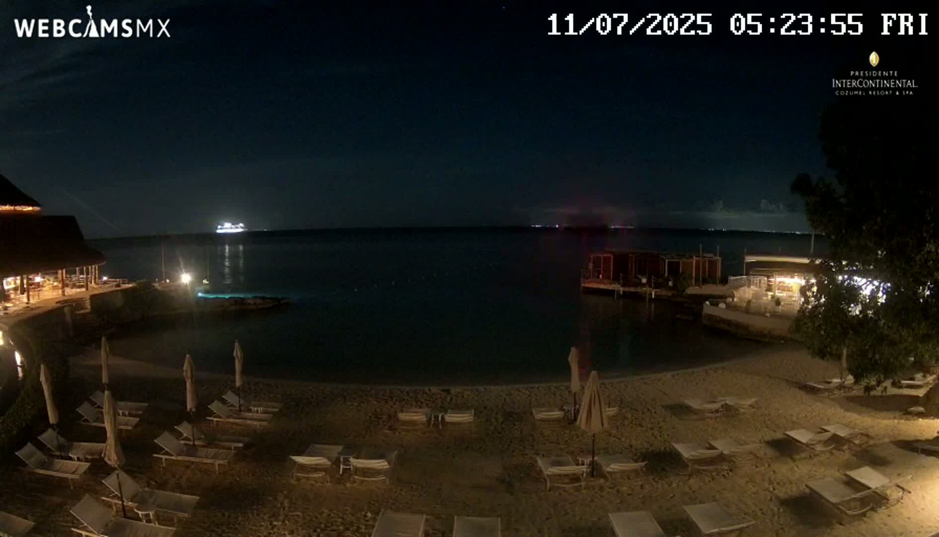 Cozumel,Presidente Intercontinental's Beach Live Cam - Municipio de Cozumel, Quintana Roo, Mexico