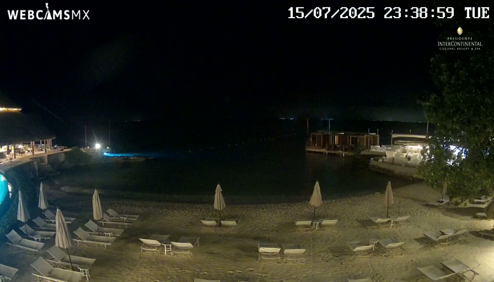 Cozumel,Presidente Intercontinental's Beach Live Cam - Municipio de Cozumel, Quintana Roo, Mexico