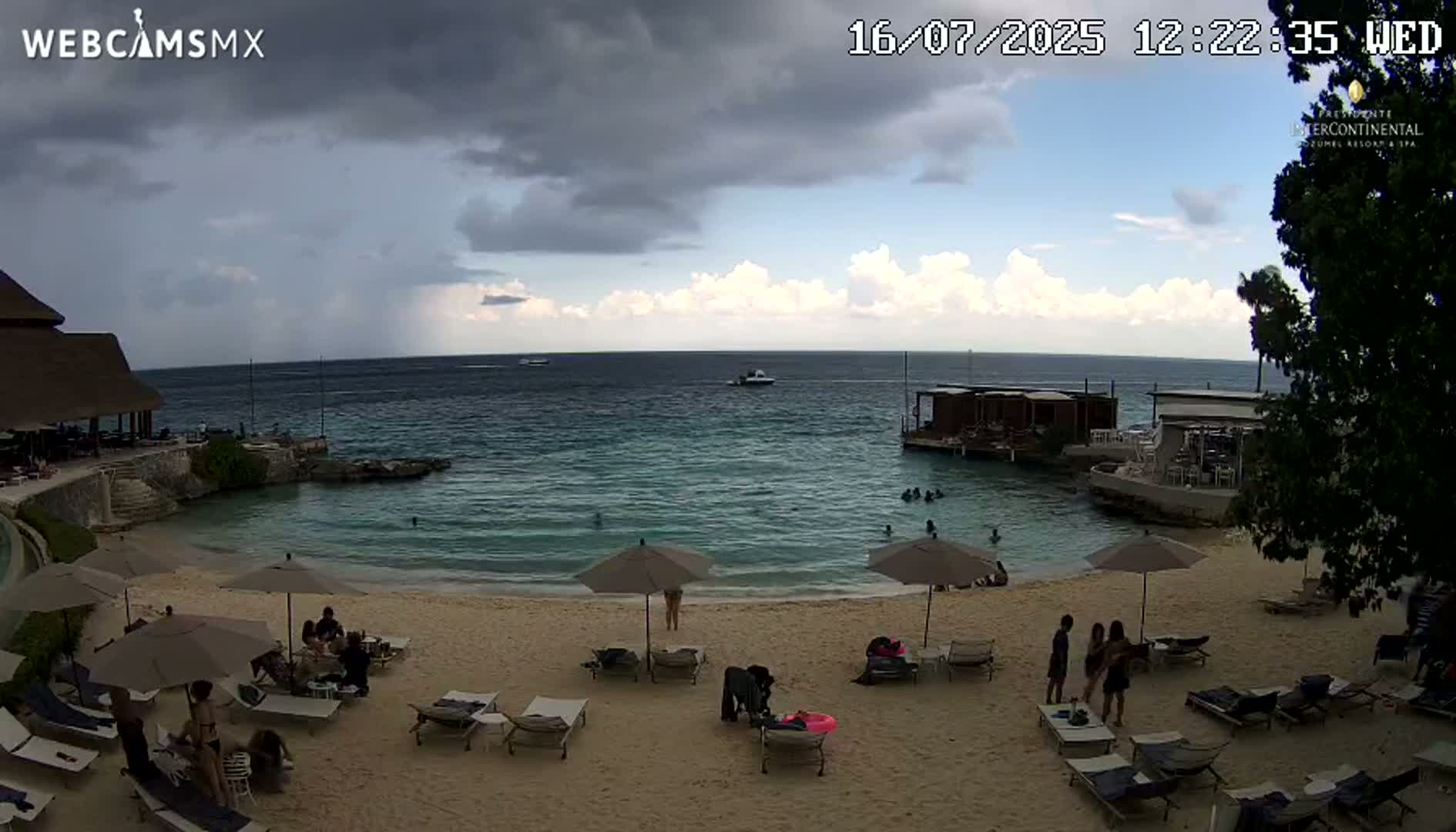 Cozumel,Presidente Intercontinental's Beach Live Cam - Municipio de Cozumel, Quintana Roo, Mexico